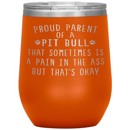 Proud Parent of a Pit Bull Tumbler