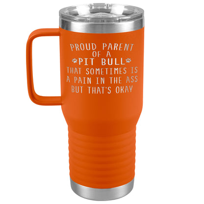 Proud Parent of a Pit Bull Tumbler