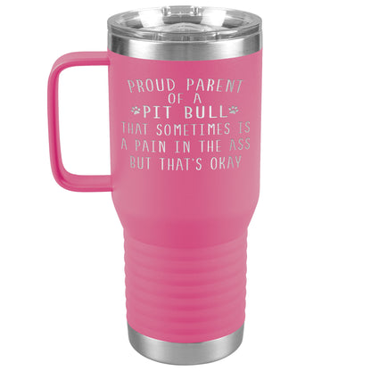 Proud Parent of a Pit Bull Tumbler
