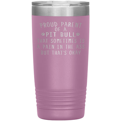 Proud Parent of a Pit Bull Tumbler