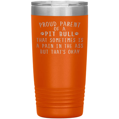 Proud Parent of a Pit Bull Tumbler