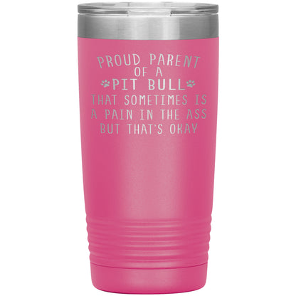 Proud Parent of a Pit Bull Tumbler