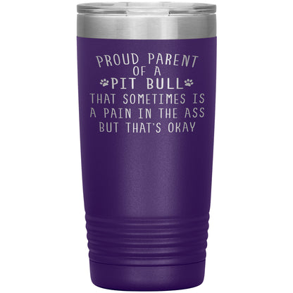 Proud Parent of a Pit Bull Tumbler