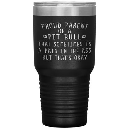 Proud Parent of a Pit Bull Tumbler