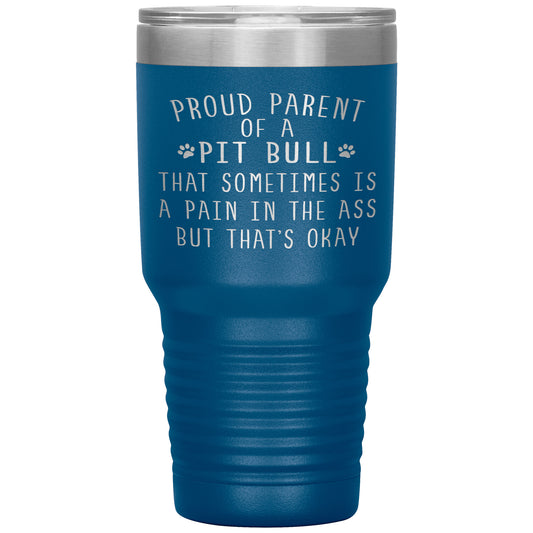 Proud Parent of a Pit Bull Tumbler