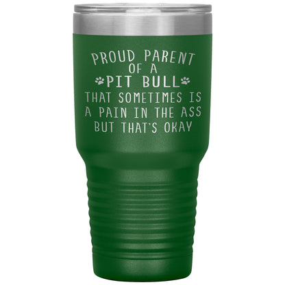 Proud Parent of a Pit Bull Tumbler