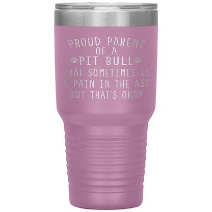 Proud Parent of a Pit Bull Tumbler