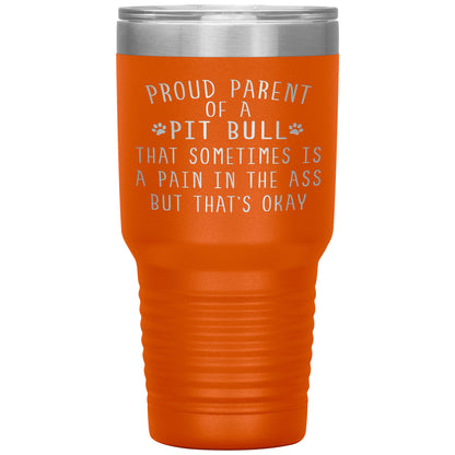 Proud Parent of a Pit Bull Tumbler