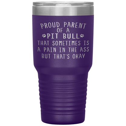 Proud Parent of a Pit Bull Tumbler