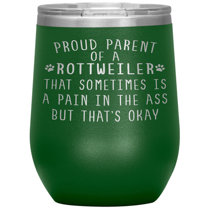 Proud Parent of a Rottweiler Tumbler
