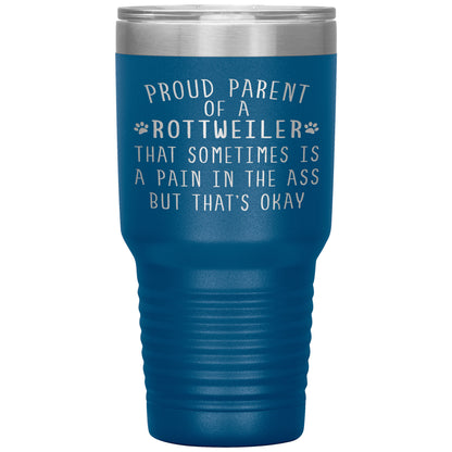 Proud Parent of a Rottweiler Tumbler
