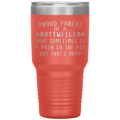 Proud Parent of a Rottweiler Tumbler