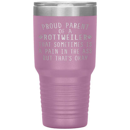 Proud Parent of a Rottweiler Tumbler