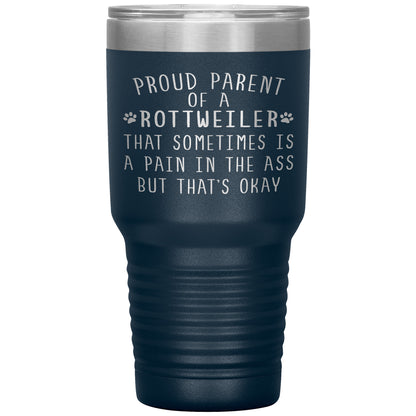 Proud Parent of a Rottweiler Tumbler