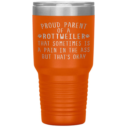 Proud Parent of a Rottweiler Tumbler