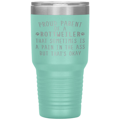 Proud Parent of a Rottweiler Tumbler