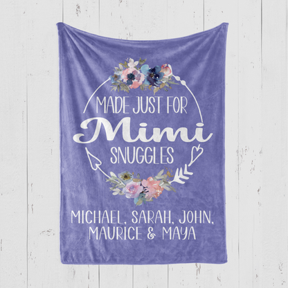 Mimi Snuggles Blanket