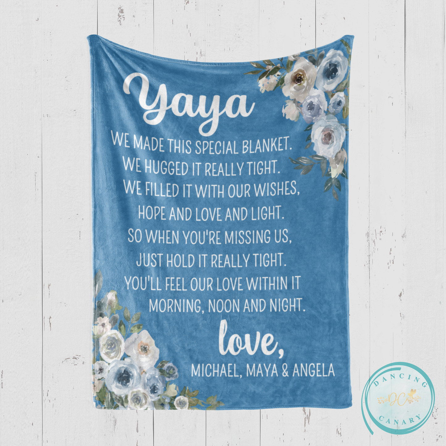 Yaya Special Grandkid Blanket