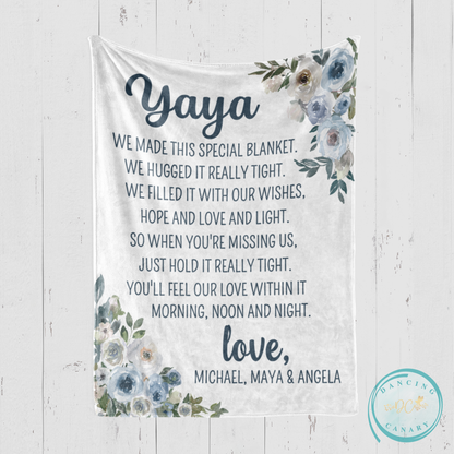 Yaya Special Grandkid Blanket