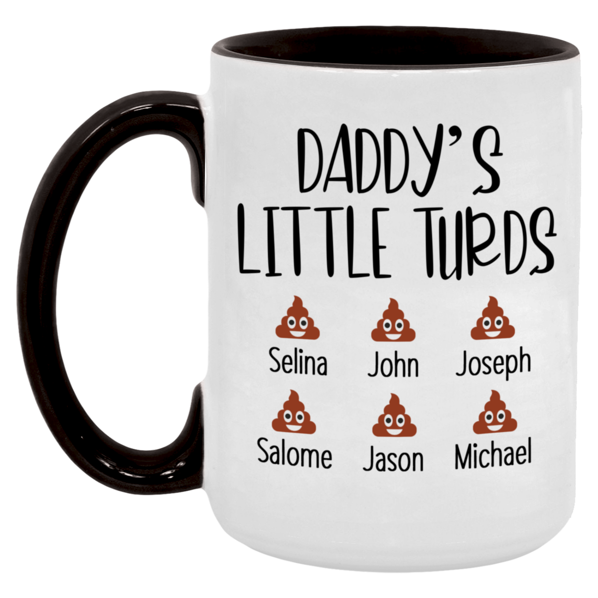 Daddy's Little Turds Mug